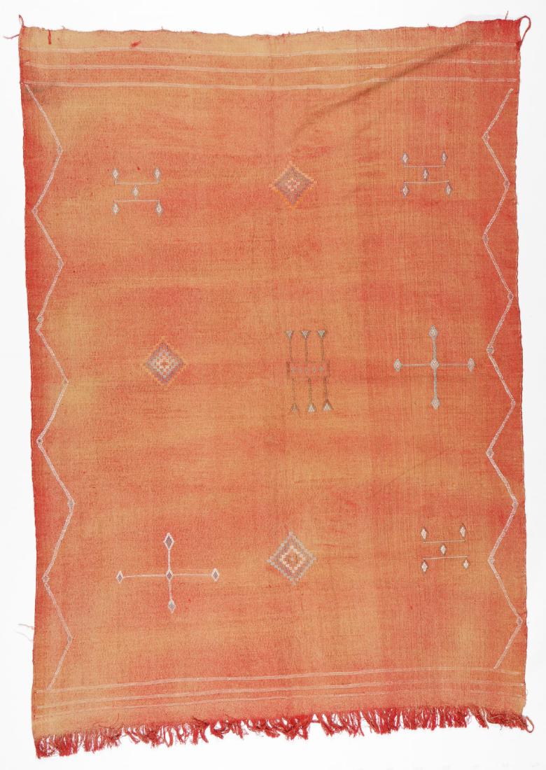 Modern Moroccan Flat Weave Rug: 6'1'' x 8'5'' (1 of 6)