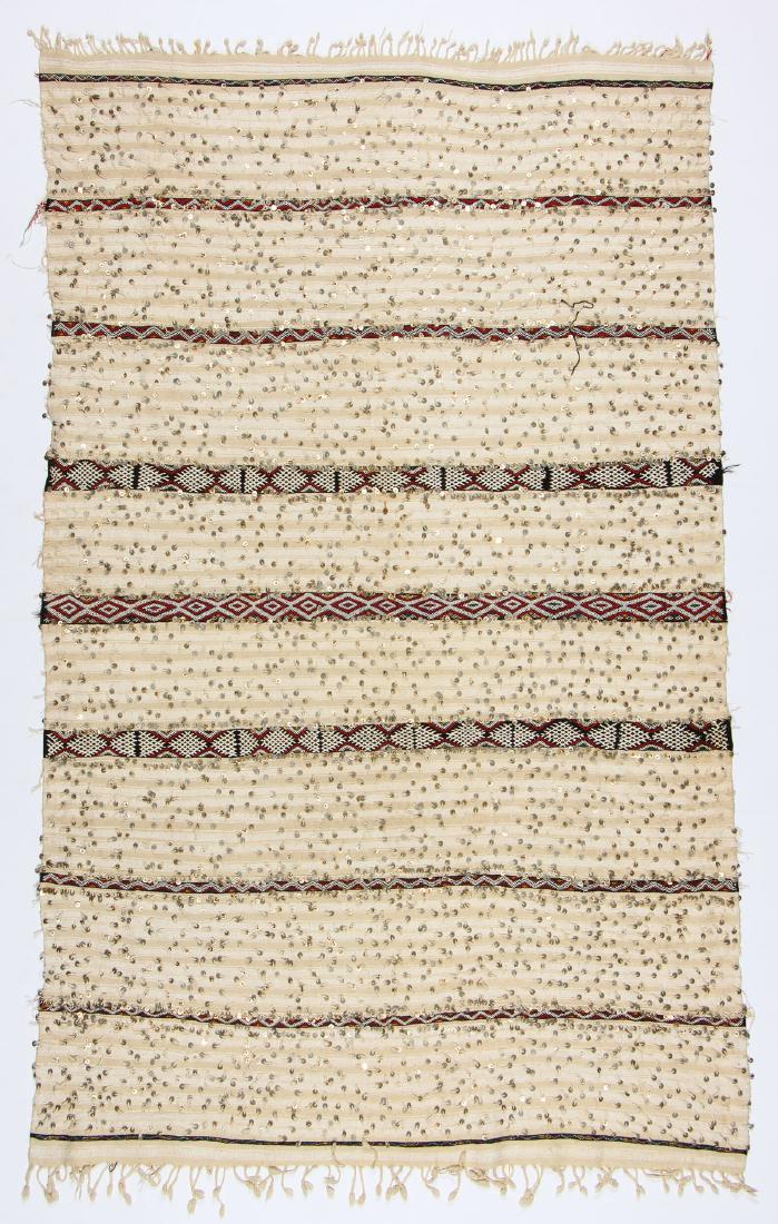 Vintage Moroccan Wedding Blanket: 5'7'' x 8'5'' (1 of 6)