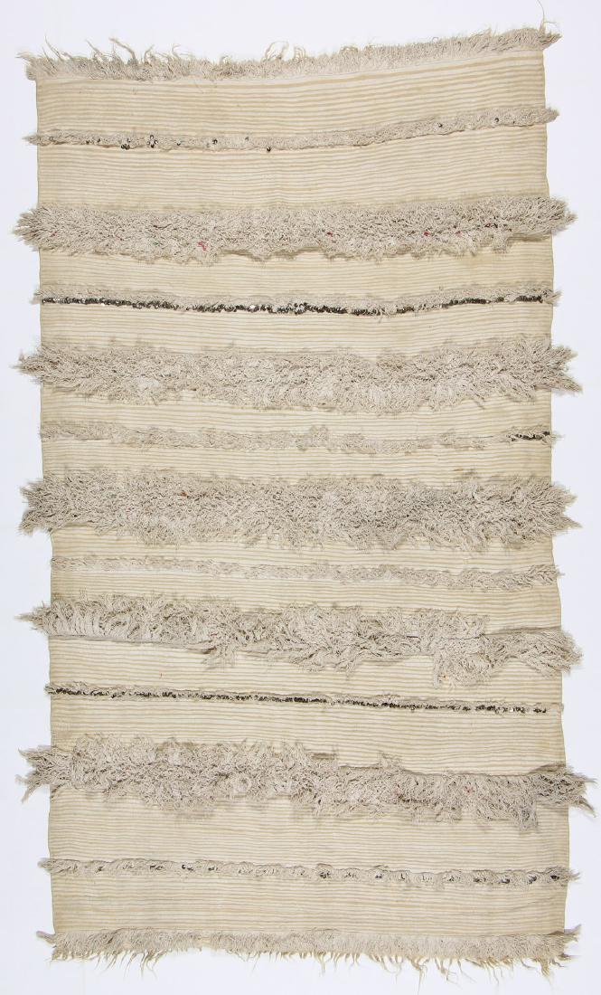 Vintage Moroccan Wedding Blanket: 4'2'' x 7'2'' (1 of 6)