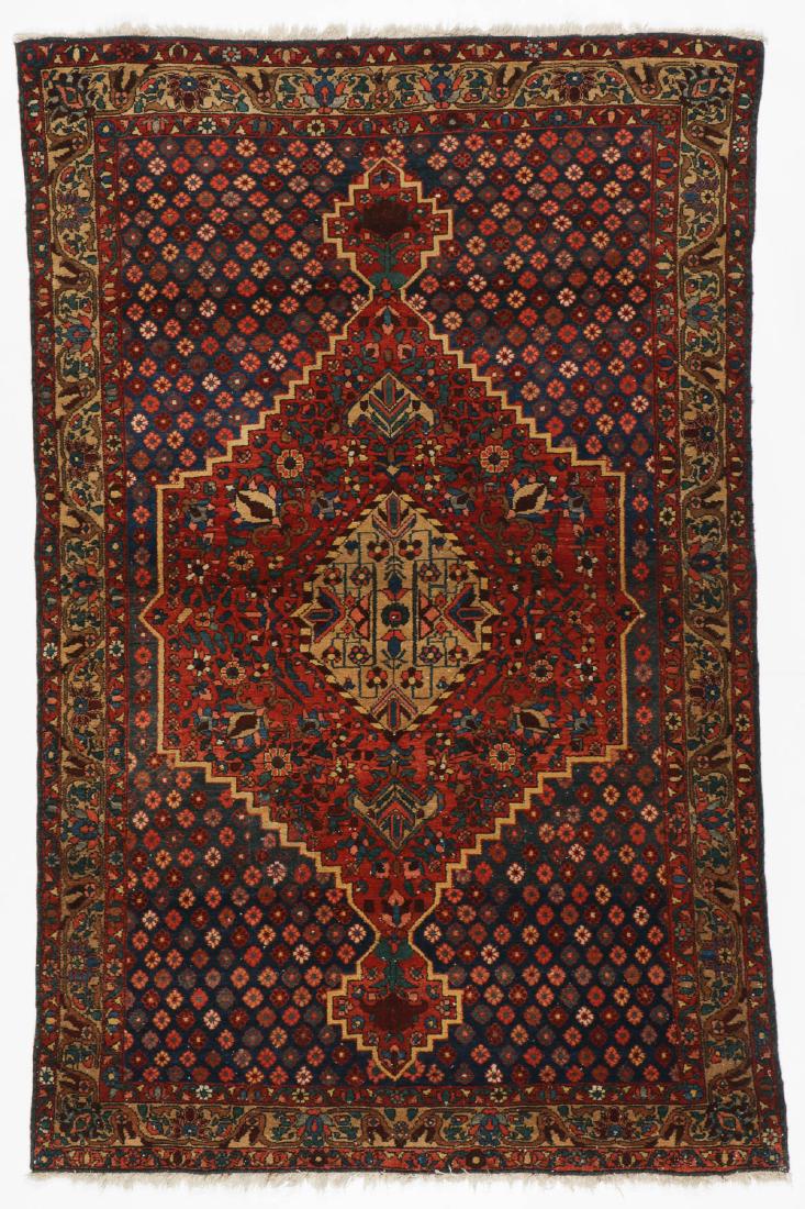 Semi-Antique Baktiari Rug, Persia: 4'10'' x 7'3'' (1 of 6)