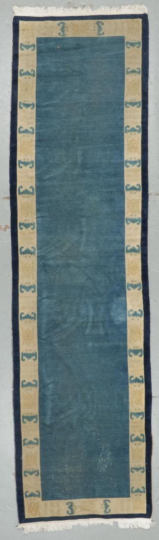 Antique Peking Rug, China: 3'1'' x 11'7'' (1 of 6)