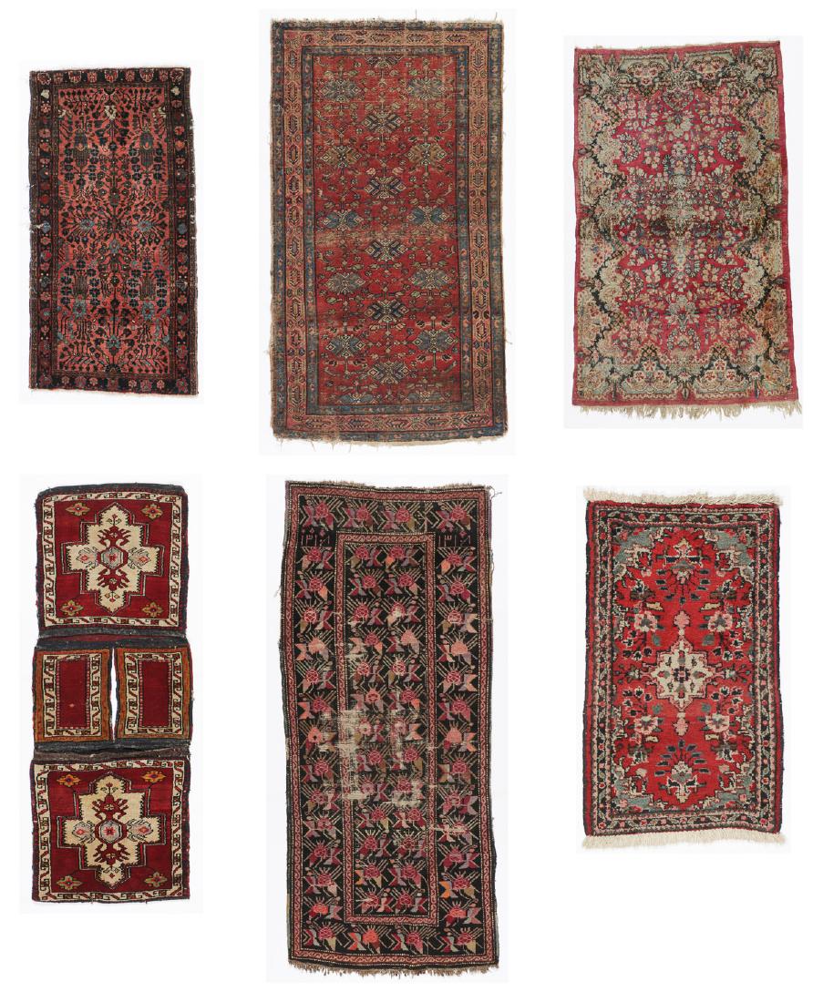 Estate Grouping of Antique Oriental Rugs