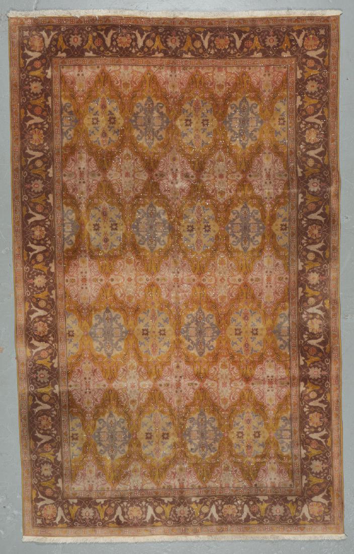 Semi-Antique Agra Rug, India: 6'5'' x 10'3'' (1 of 6)