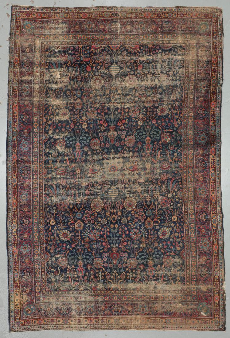 Antique Yazd Rug, Persia: 9'9'' x 14'8'' (1 of 7)