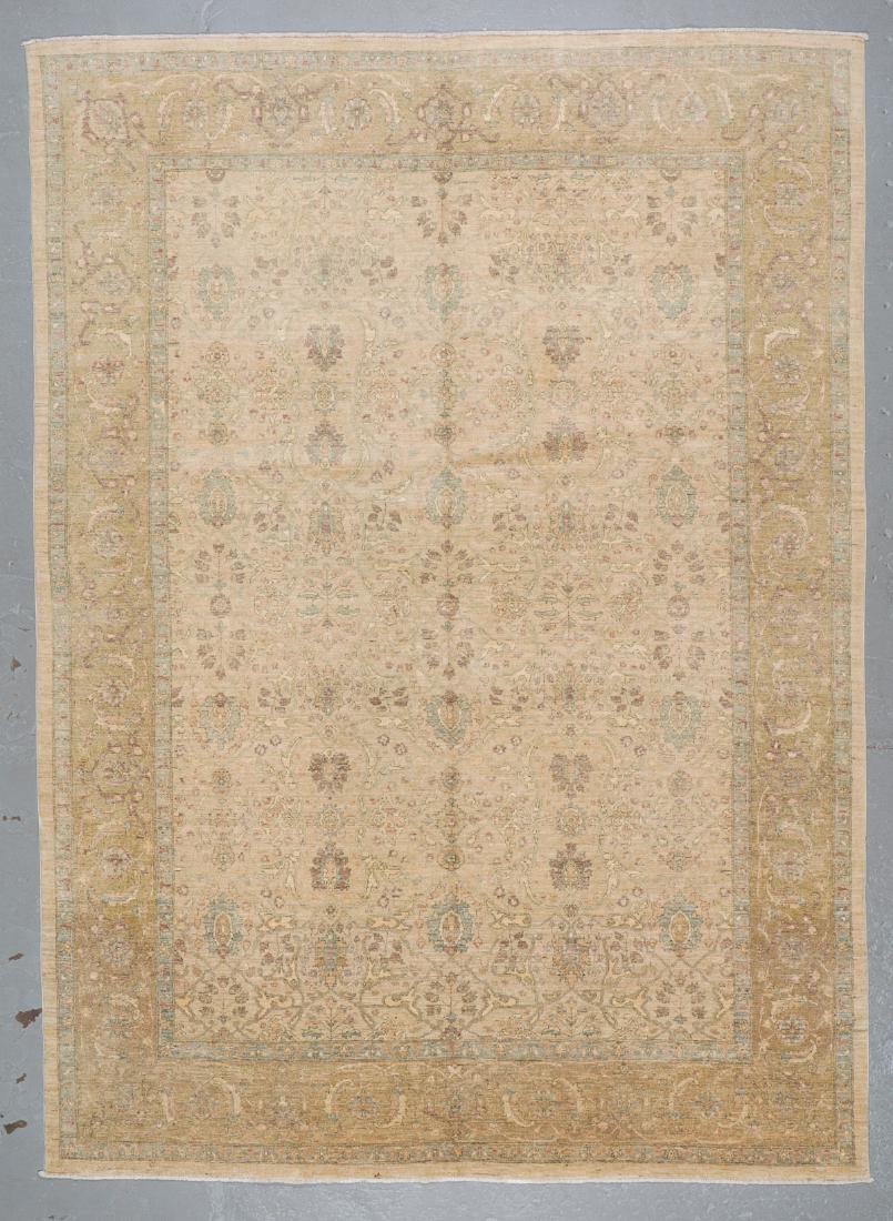 Vintage Sultanabad Style Rug, Afghanistan: 9'3'' x: Vintage Sultanabad Style Rug, Afghanistan: 9'3'' x 12'9'' (282 x 389 cm). 65 lbs. Note on terms for estimating the age of an item: Antique (100+ years). Semi-Antique (50-100 years). Vintage (20-50 yea