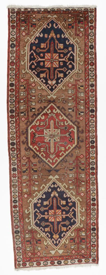 Semi-Antique Hamadan Rug, Persia: 3'7'' x 9'10'' (1 of 6)