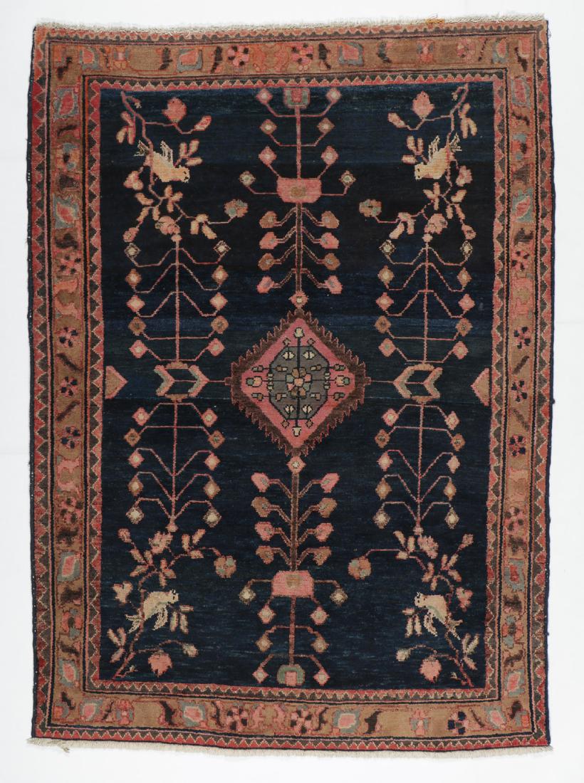 Vintage Shahsavan Rug, Persia: 4'5'' x 6'2'' (1 of 6)