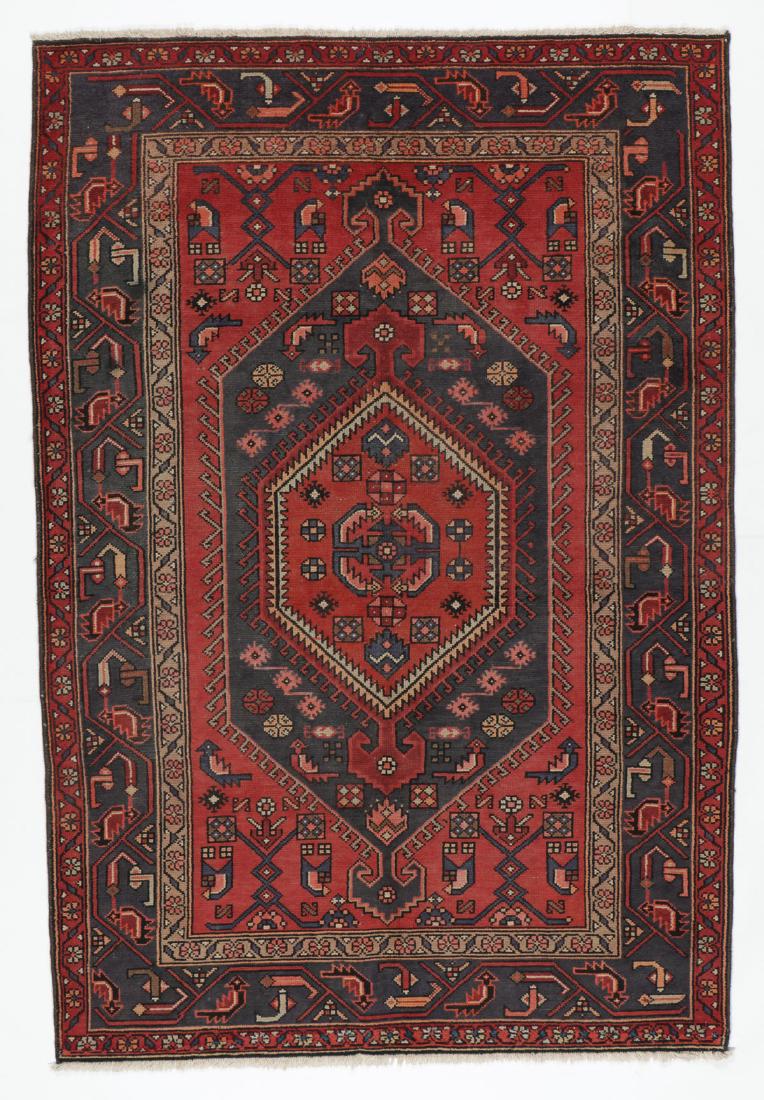 Vintage Hamadan Rug, Persia: 4'10'' x 6'11'' (1 of 6)