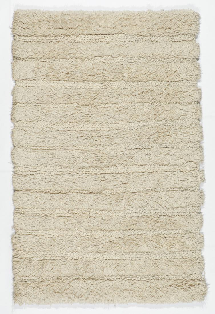 Vintage Hand Knotted Wool Shag Rug (1 of 6)