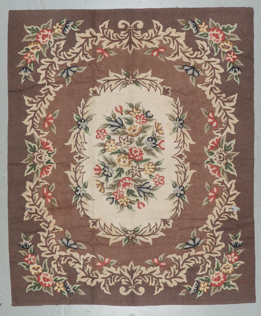 Antique American Wool Hooked Rug (1 of 6)