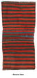 Veramin Kurd Kilim Khorjin, Persia, Late 19th C - 5