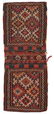 Azeri Flatwoven Sumak Khorjin, NW Persia, Late 19th C