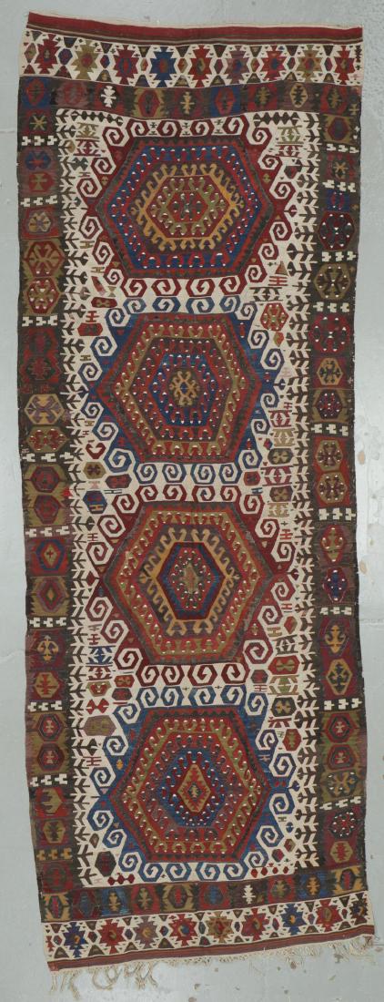 Central Anatolian Hotamis Kilim, Turkey, Late 19th C (1 of 6)