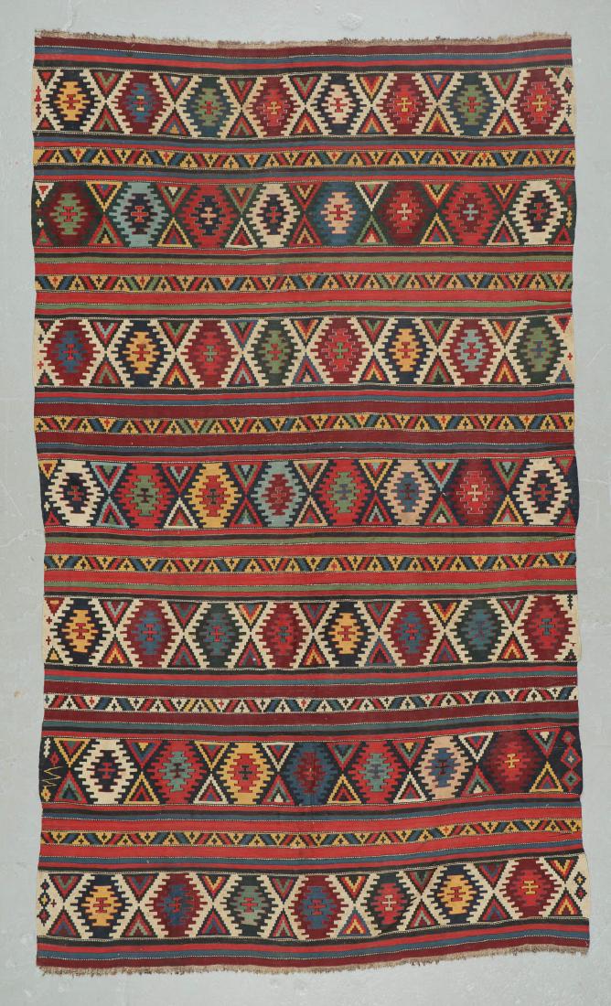 Fine Shirvan Kilim, Caucasus, 19th C (1 of 6)