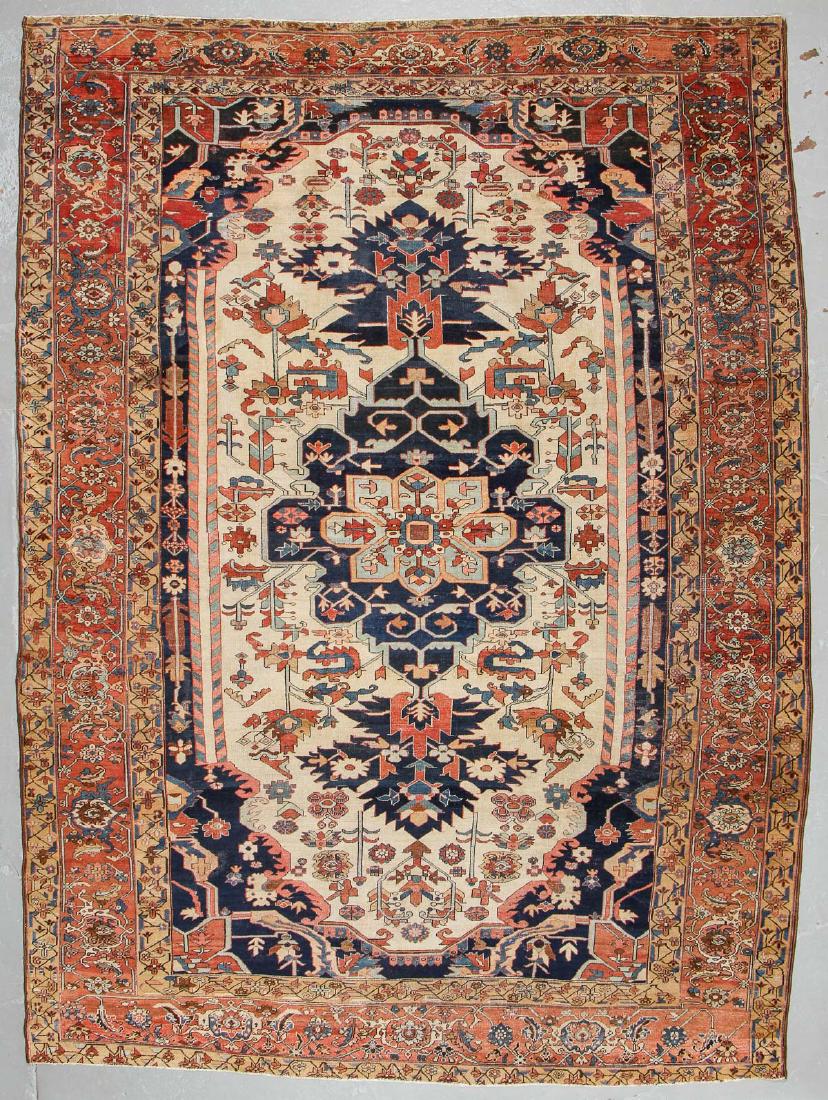 Antique Serapi Rug, Persia: 9'10'' x 13'9'' (1 of 6)