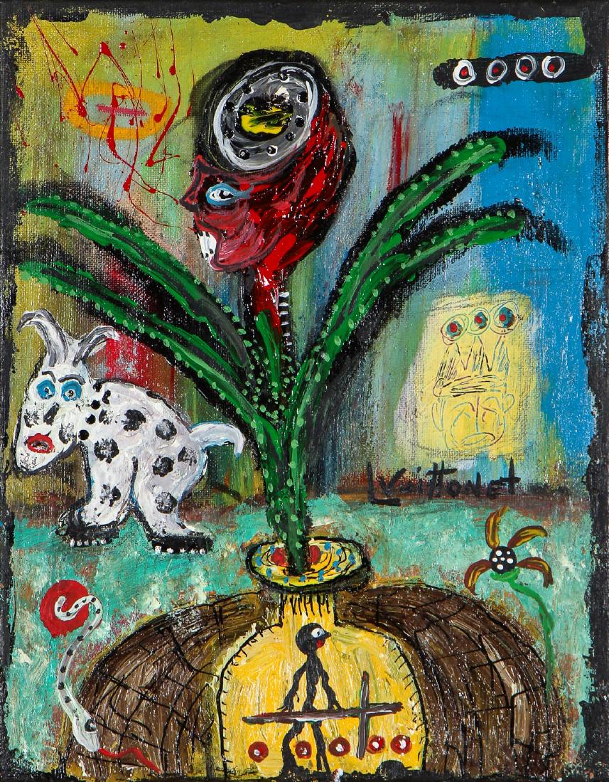 Louis Vuittonet (20th c.) Painting (1 of 5)