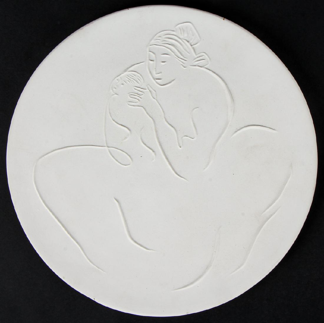 R.C. Gorman (1932-2005) "Mother and Child", 1979 (1 of 3)