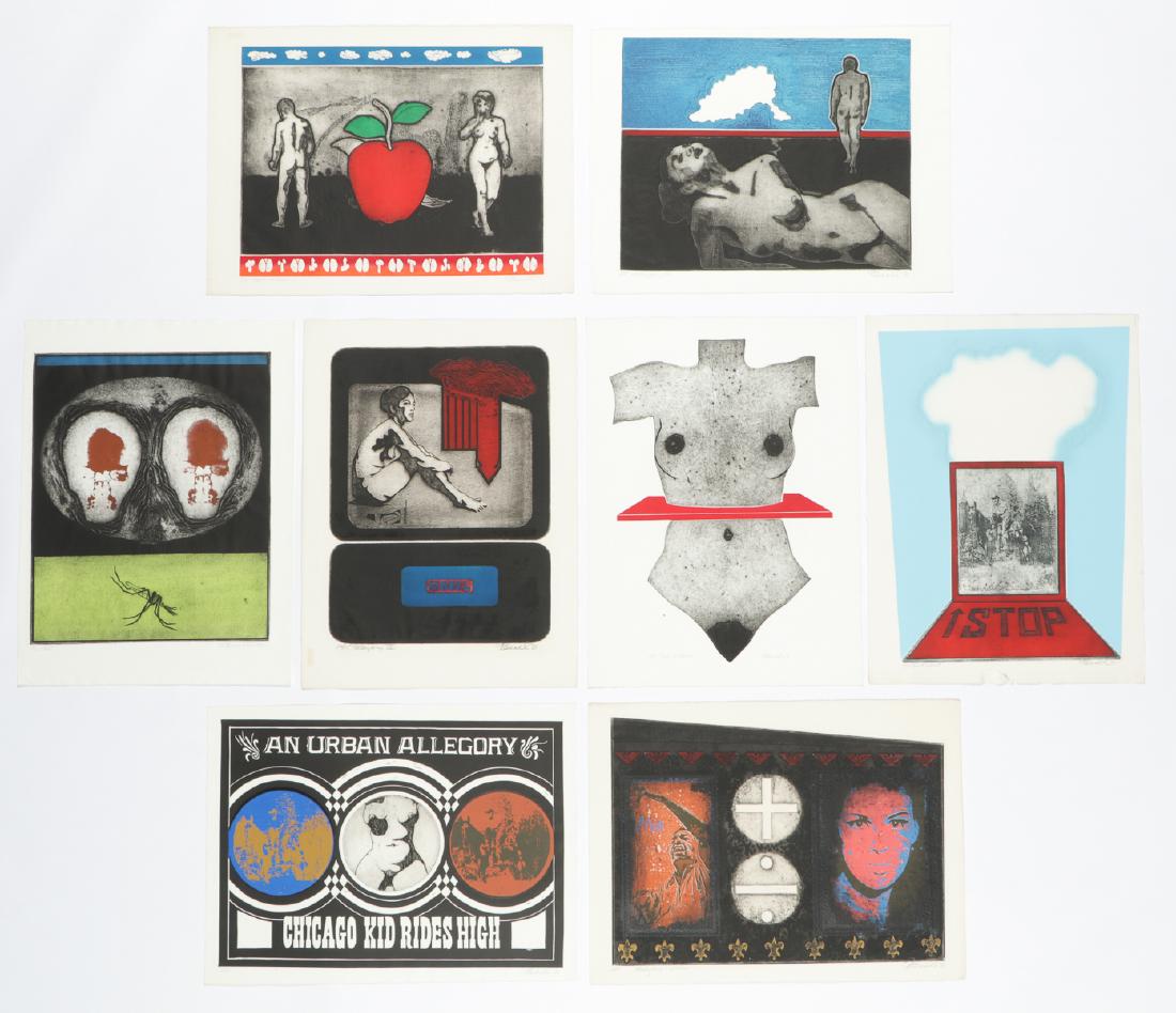 Dennis Ray Beall (American, b. 1929) 8 Limited Edition (1 of 5)