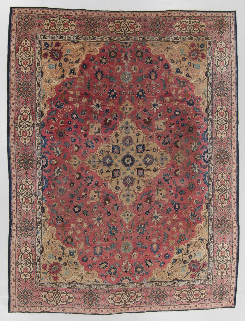Antique Tabriz Rug, Persia: 9'10'' x 12'10'' (1 of 6)