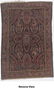 Antique Sarouk Rug: 3'4'' x 5'0'' - 6