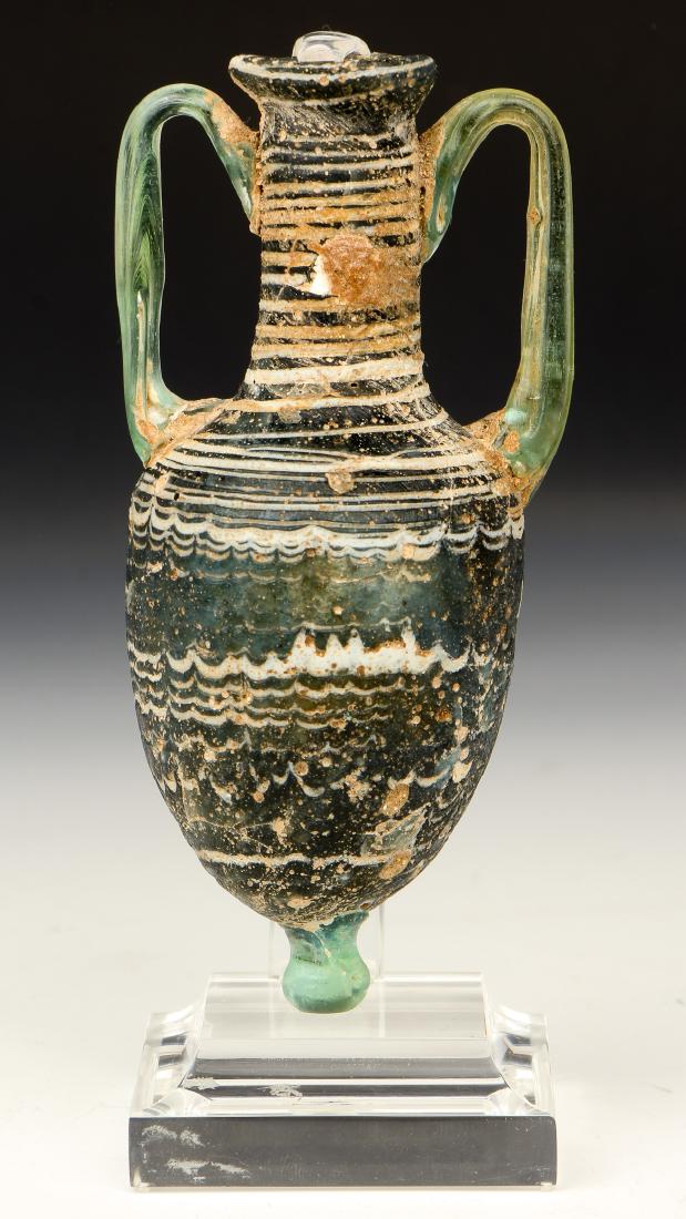 Ancient Hellenistic Glass Amphoriskos (1 of 5)