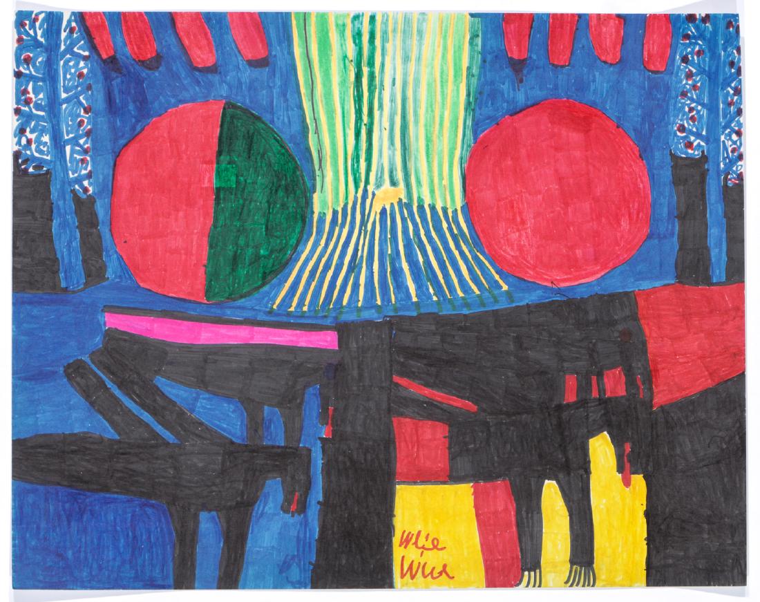 Willie White (1908-2000) Prehistoric Animals (1 of 3)