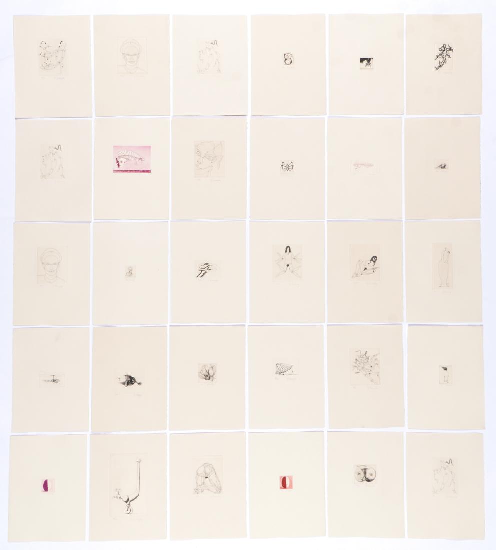 George Stuempfig (20th c.) Group of 29 Engravings (1 of 10)