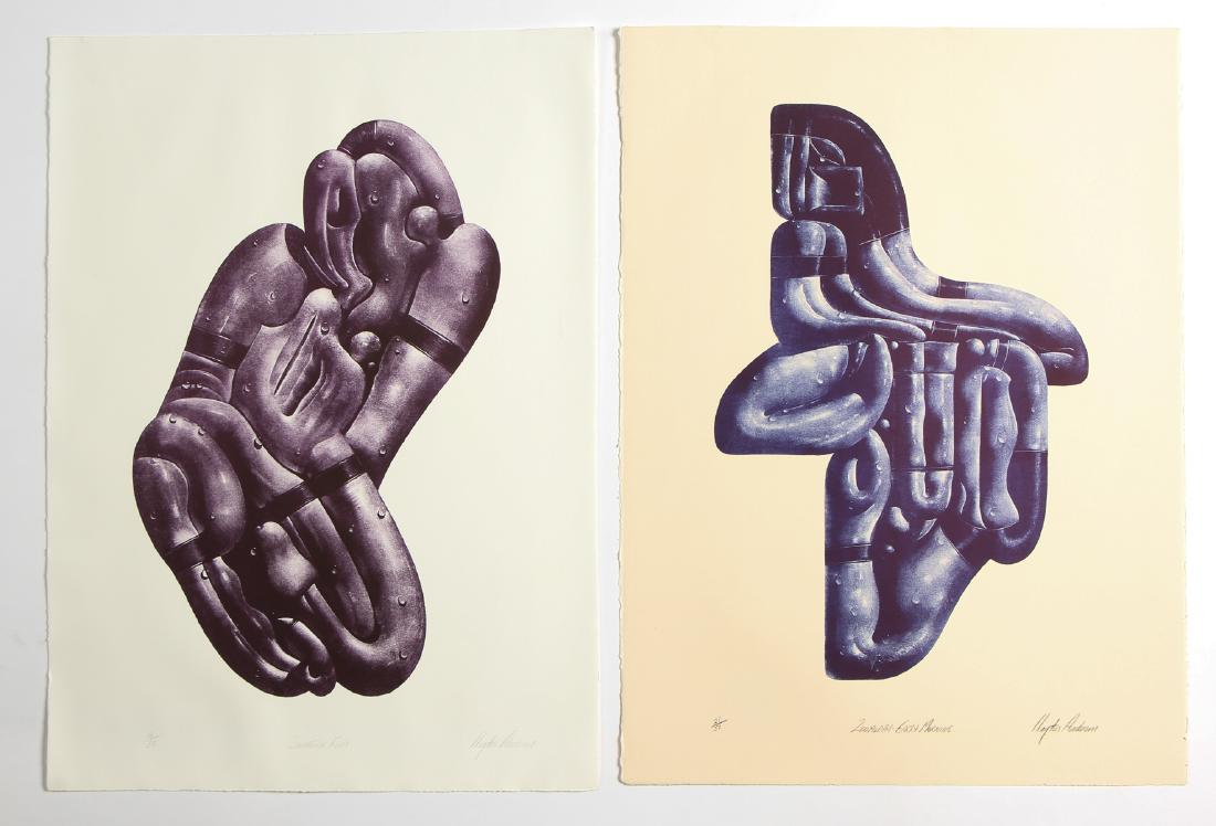 Clayton Anderson (b. 1943) Two Lithographs (1 of 5)