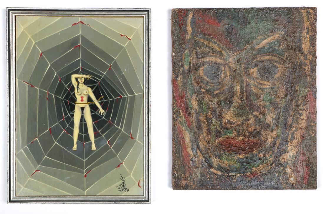 Two Paintings by Unknown Artists (1 of 5)