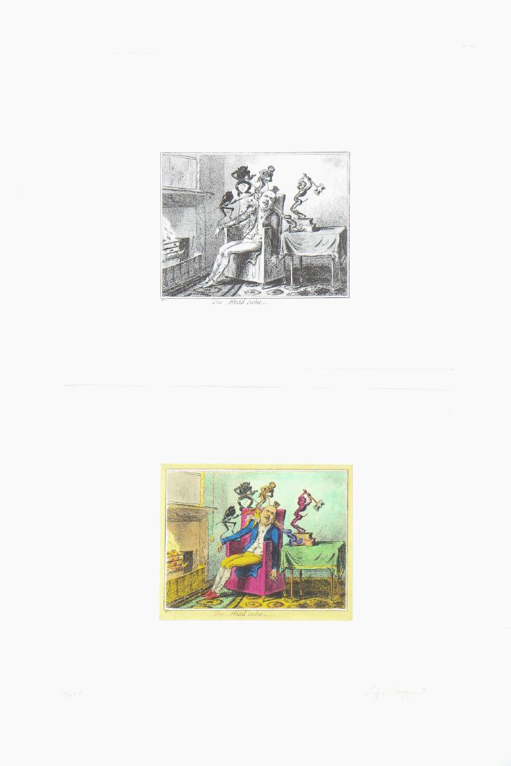 Enrique Chagoya (Mexican, b.1953) Two Works. (1 of 8)