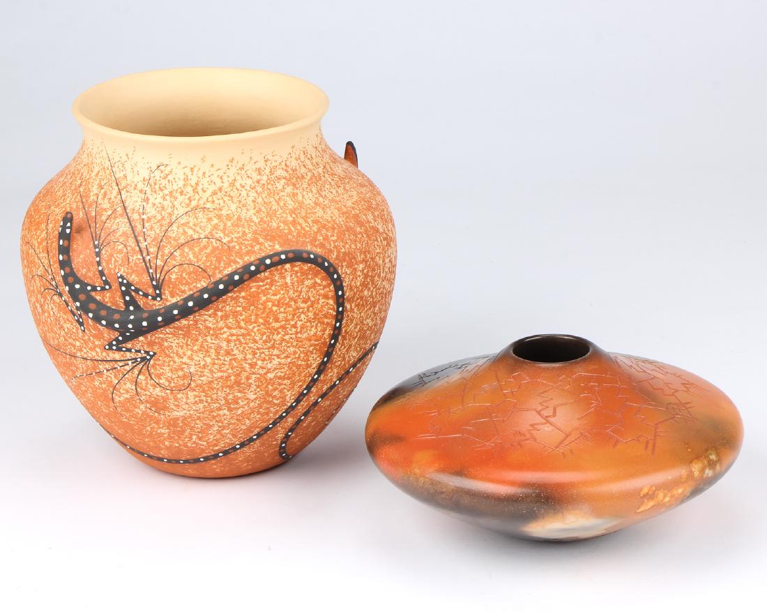 2 pc Southwest Pottery Grouping (1 of 8)