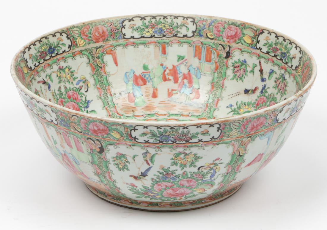 Antique Chinese Rose Medallion Bowl Jul 22, 2019 Material Culture in PA