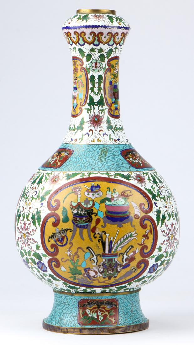 Old Chinese Cloisonne Vase (1 of 5)