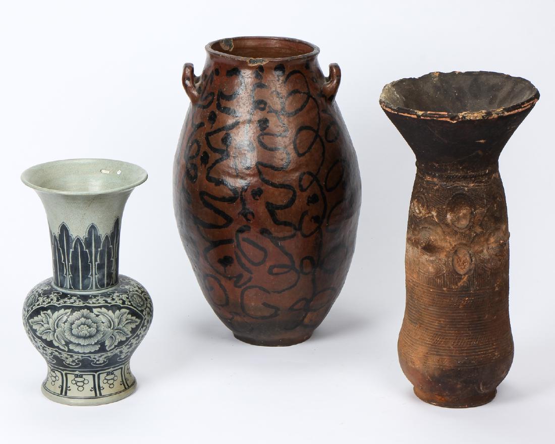 3 Antique/Vintage Turkish, African & Thai Ceramic (1 of 7)