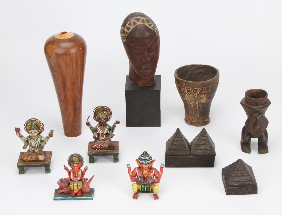 Collectors Lot of Wooden Objects (1 of 3)