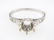 Platinum Vintage Diamond Engagement Ring Mounting