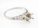 Platinum Vintage Diamond Engagement Ring Mounting - 3