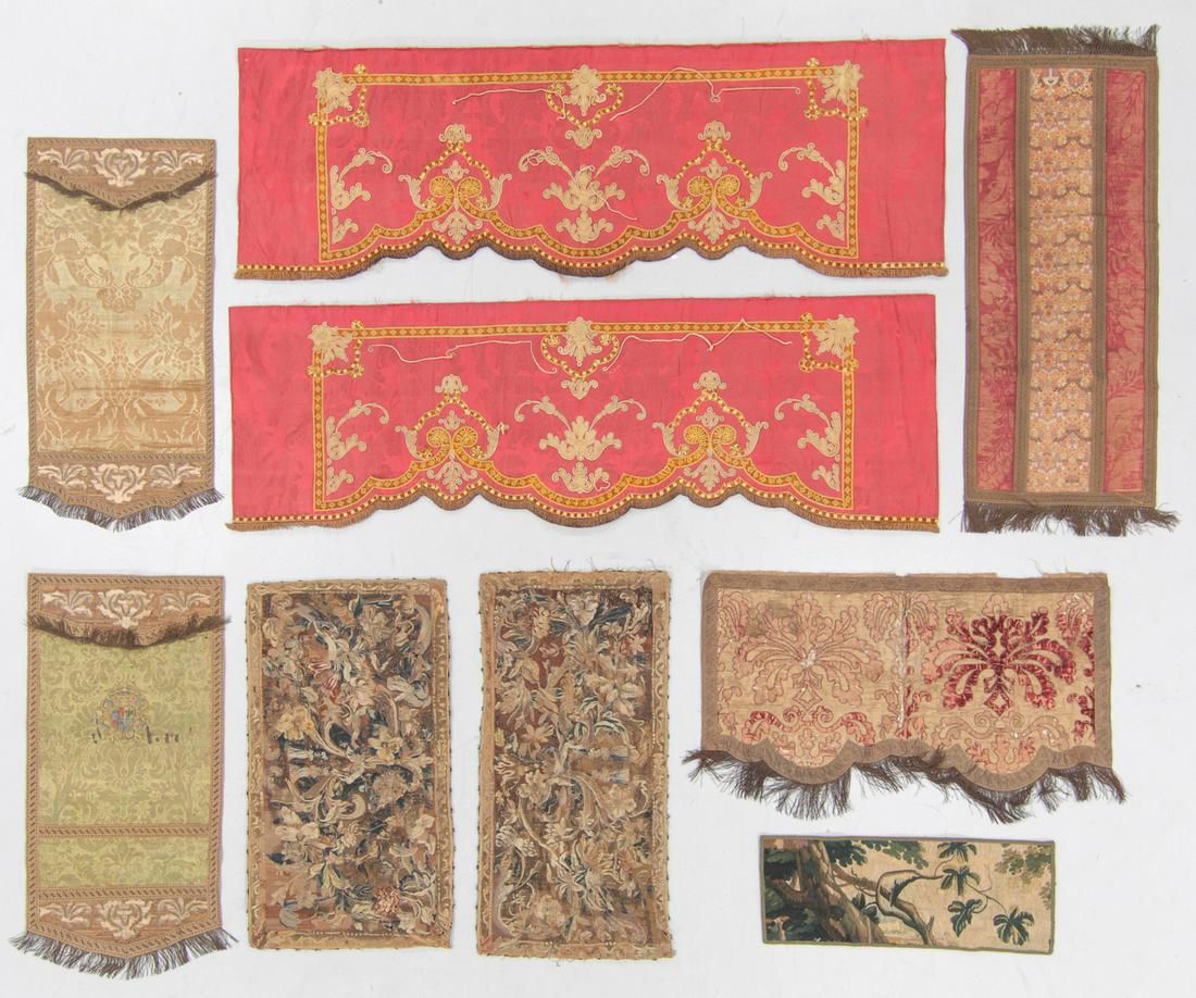 Collection of Antique Continental Tapestries (9) (1 of 10)