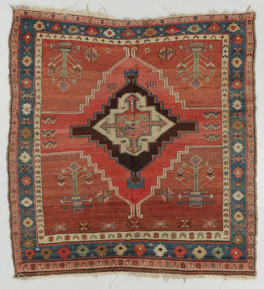 Northwest Persian Rug, Late 19th C., 4'8" x 5'1" (1 of 6)