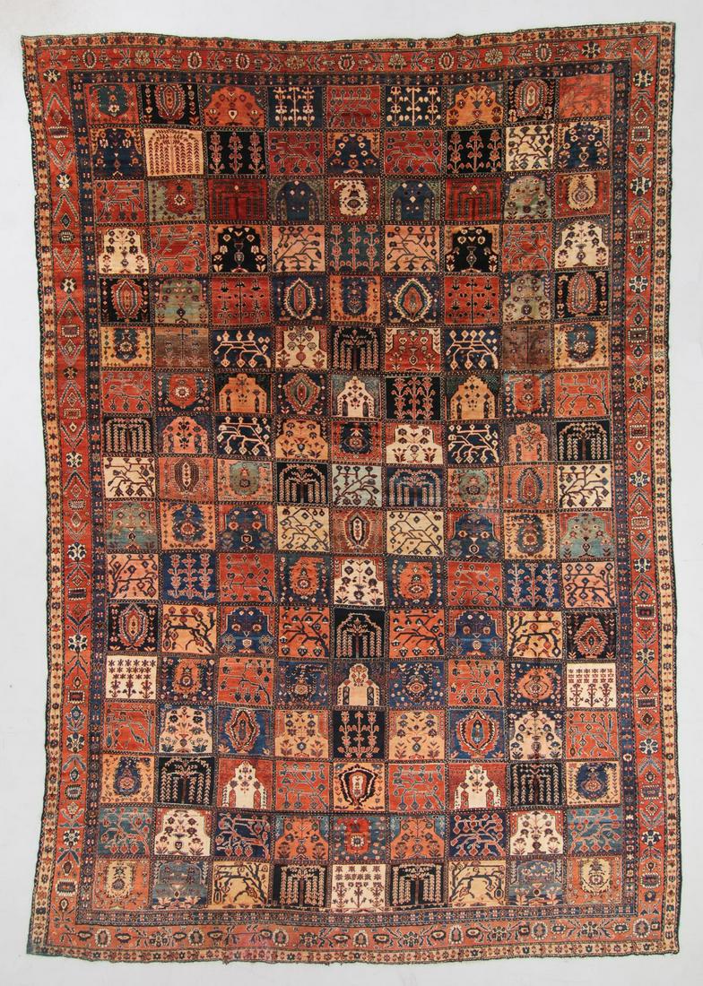 Palace Size Antique Baktiari Garden Rug: 13'2'' x (1 of 6)