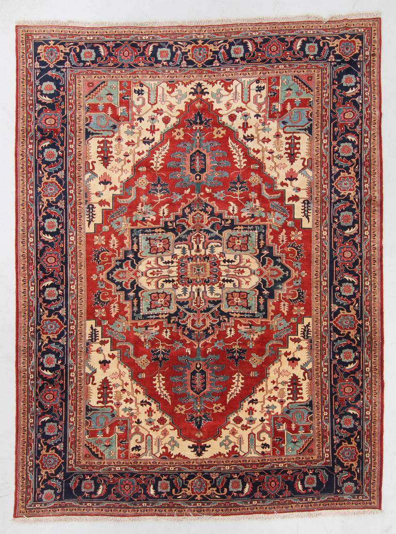 Vintage Heriz Rug, Persia: 11'5'' x 15'4'' (1 of 6)