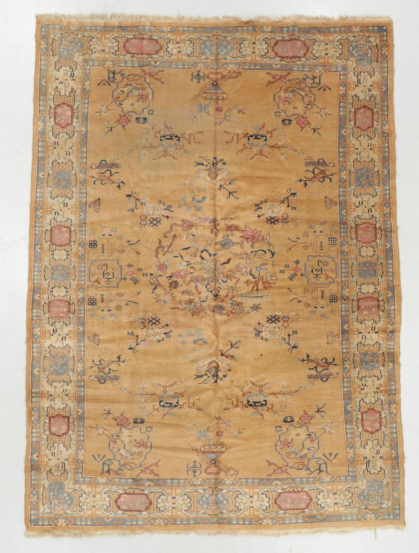 Semi-Antique Oushak Rug, Turkey: 8'2'' x 11'4'' (1 of 8)