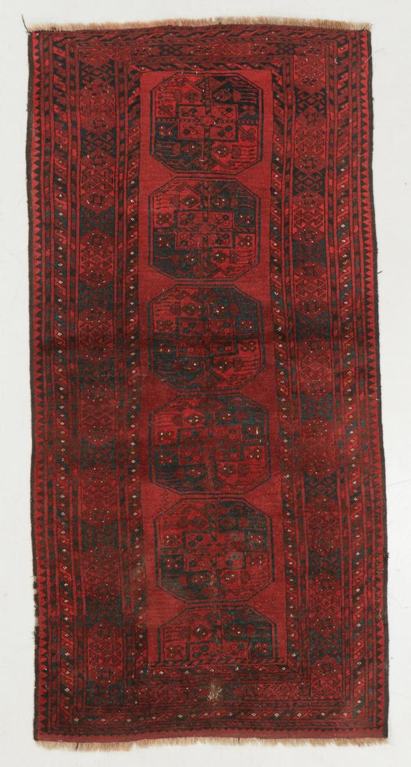 Semi-Antique Ersari Rug, Afghanistan: 3'6'' x 7'1'' (1 of 6)