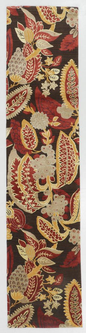 Modern Tibetan Wool Rug: 2'8'' x 12'0'' (1 of 6)