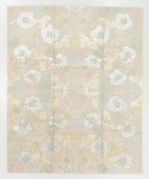 Modern Tibetan Wool Silk Rug 8 0 X 10 Modern Tibetan Wool Silk Rug 8 0 X 10