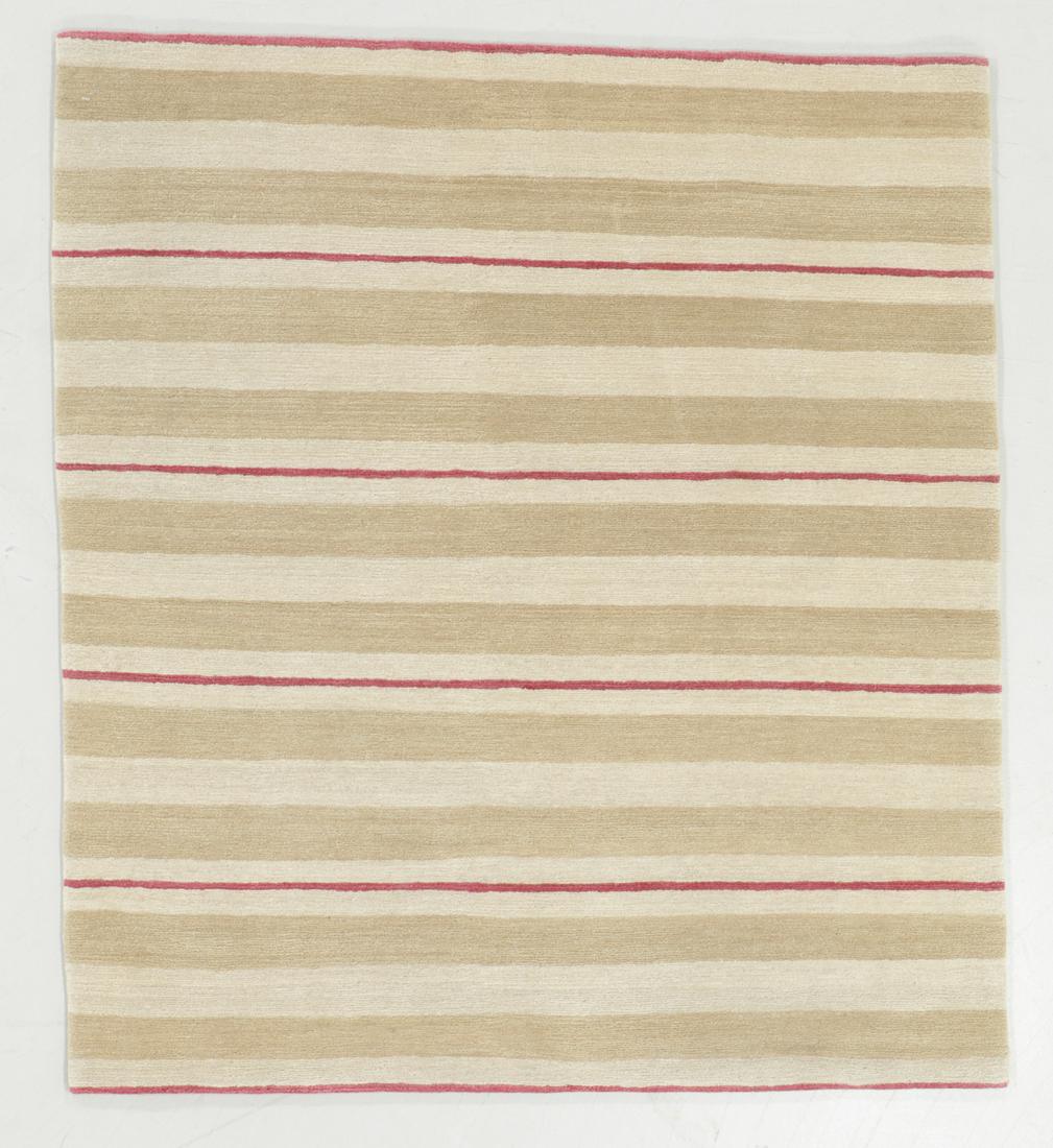 Modern Tibetan Wool Rug: 3'9'' x 4'2'' (1 of 6)