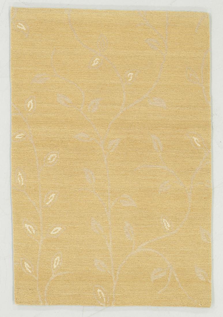 Modern Tibetan Wool Rug: 2'0'' x 3'0'': Modern Tibetan Wool Rug, Nepal, hand-knotted, hand-spun wool: 2'0'' x 3'0'' (61 x 91 cm). 5 lbs. Note on terms for estimating the age of an item: Antique (100+ years). Semi-Antique (50-100 years). Vin