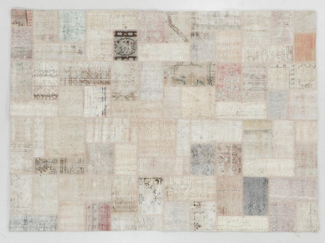 Turkish Patchwork Rug: 5'4'' x 7'7'' (1 of 5)