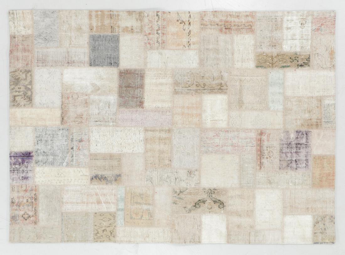 Turkish Patchwork Rug: 5'6'' x 7'7'' (1 of 5)