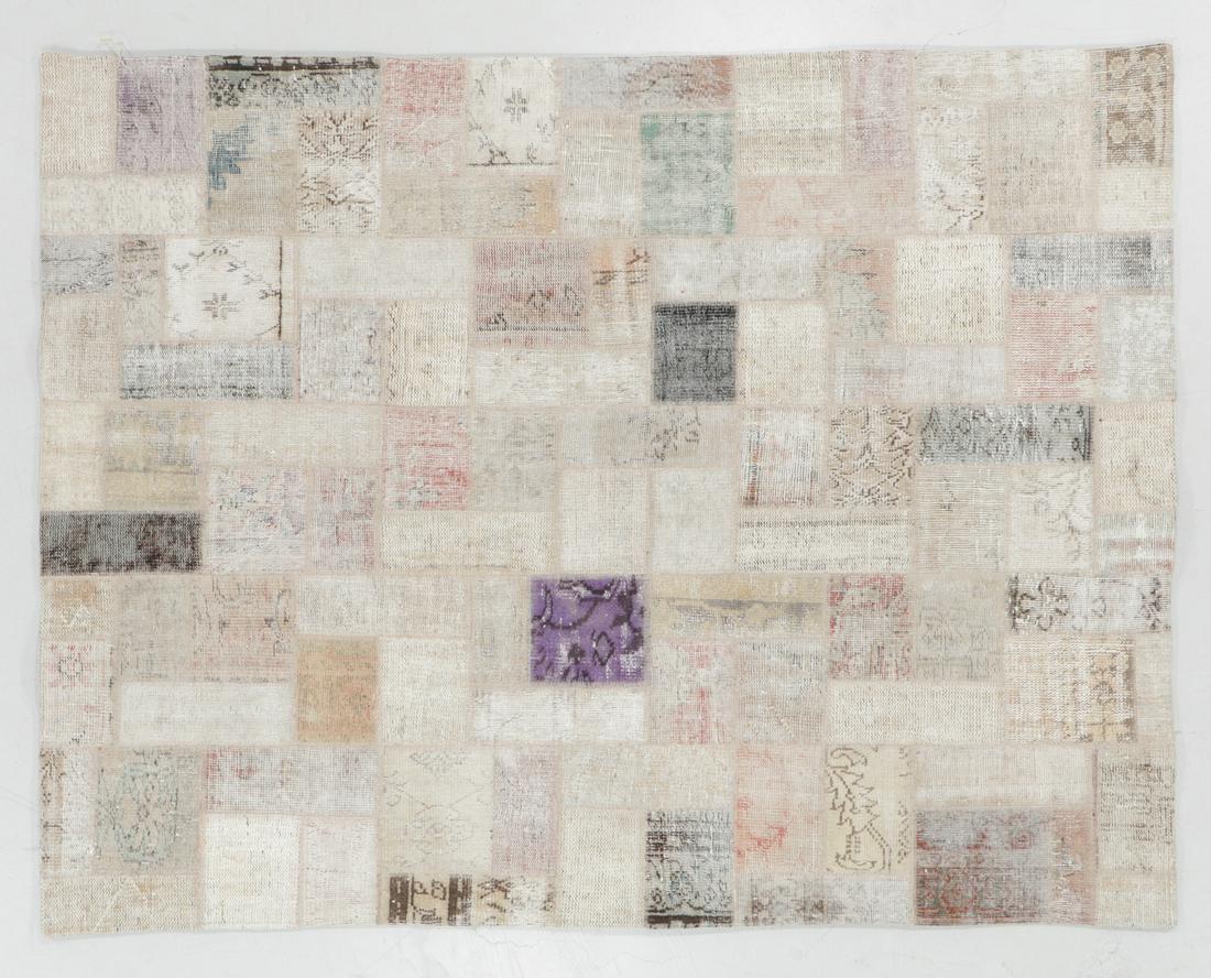 Turkish Patchwork Rug: 6'4'' x 8'4'' (1 of 5)